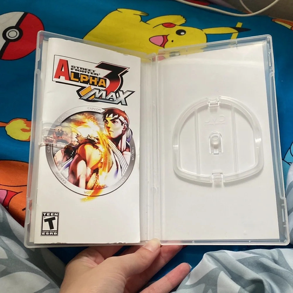 Sony PSP Streetfighter Alpha Max 3 CASE ONLY